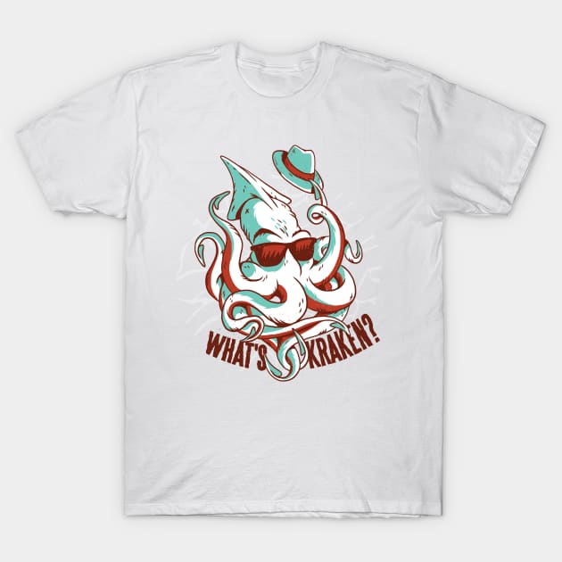 What's Kraken T-Shirt by madeinchorley